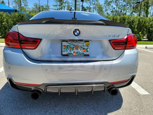 BMW 4 Series F32 F33 F36 Carbon Fiber Performance Diffuser BMW 4 Series F32 F33 F36 Carbon Fiber Performance Diffuser