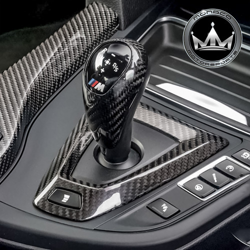 BMW M Carbon Fiber Shift Trim- Monaco Motorsports