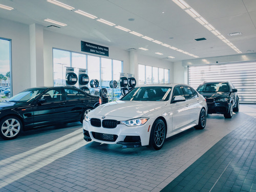 2012-2018 BMW 3 Series F30/F31 Carbon Fiber Front Bumper Splitters Extended
