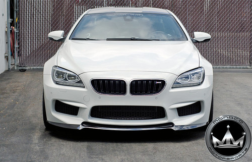 BMW F12/F13/F06 M6 V1 Style Carbon Fiber Front Lip