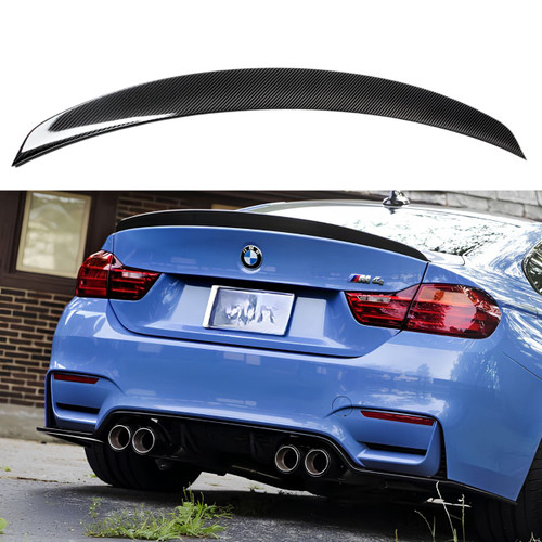 BMW F82 M4 Carbon Fiber 3D Style Rear Trunk Spoiler