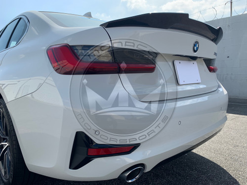 BMW M3/3 Series G80 G20 Carbon Fiber PSM Style Trunk Spoiler
