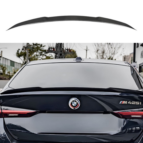 2021+ BMW 4 Series Gran Coupe (G26) Carbon Fiber CS Style Trunk Spoiler