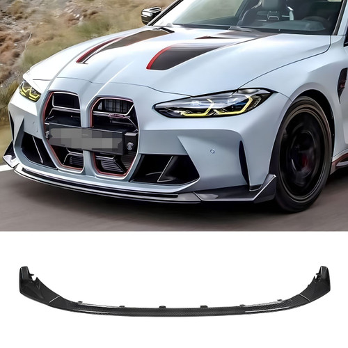 BMW G80/G82/G83 M3 M4 Carbon Fiber CSL Style Front Lip & Splitters Set
