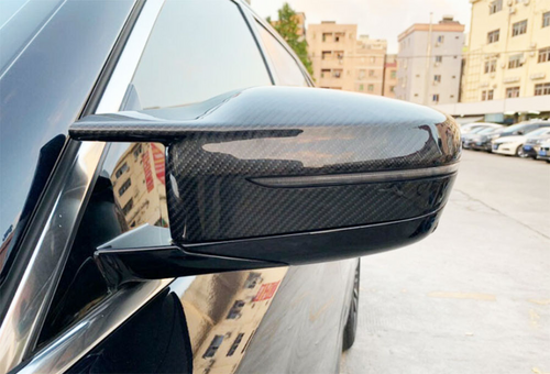 BMW G30 5 Series M Style Carbon Fiber Replacement Mirror Covers (V2)