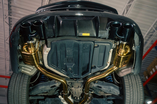 Valvetronic Designs Mercedes C63 AMG W204 Valved Sport Exhaust System