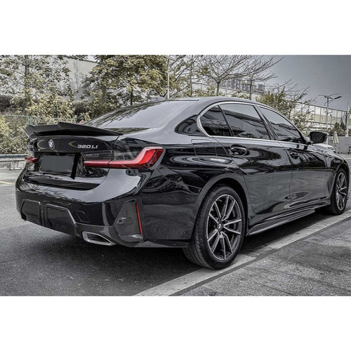 2023+ BMW G20 330i/M340i 3 Series LCI M Sport | Carbon Fiber M Performance Style 3 Piece Diffuser