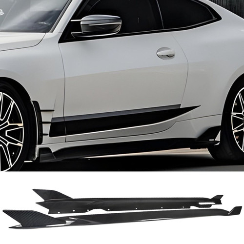 BMW G22/G23 430i M440i Carbon Fiber SQ Style Side Skirts