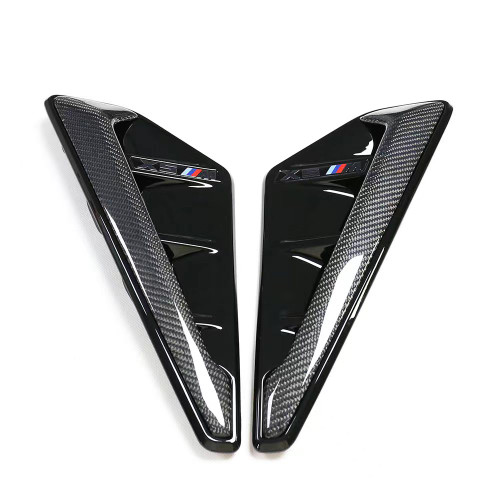 BMW F95 X5M G05 Carbon Fiber Side Fender Vent Trim Covers-Monaco Motorsports