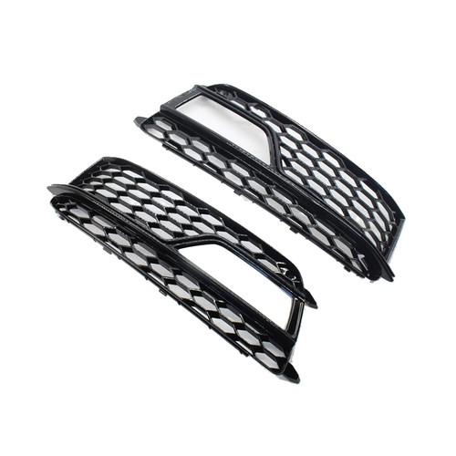 2013-2017 Audi RS5 Style Fog Light Grilles | B8.5 A5/S5