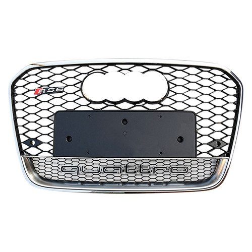 2012-2015 Audi RS6 Honeycomb Grille with Lower Mesh | C7 A6/S6