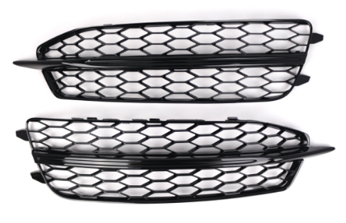 2012-2015 Audi RS6 Style Fog Light Grilles | C7 A6/S6