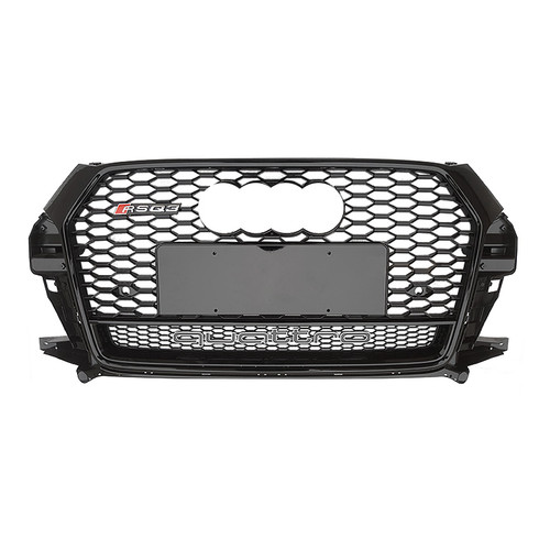 2016-2019 Audi RSQ3 Honeycomb Grille with Quattro in Lower Mesh | 8U.5 Q3/SQ3