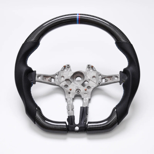 BMW M Performance Carbon Fiber & Leather Steering Wheel | M2 M3 M4 2, 3, 4 Series (F Chassis)