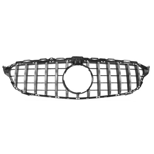 2015-2018 Mercedes Benz C63 AMG GTR Style Chrome Front Grille | W205 - Monaco Motorsports