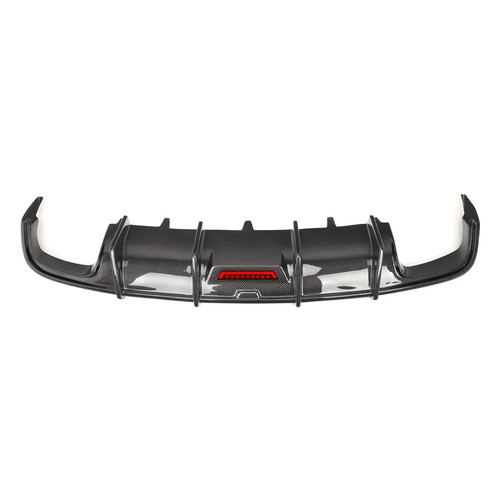 2016-2018 Audi A6 S6 KB Style Rear Diffuser with LED | C7.5