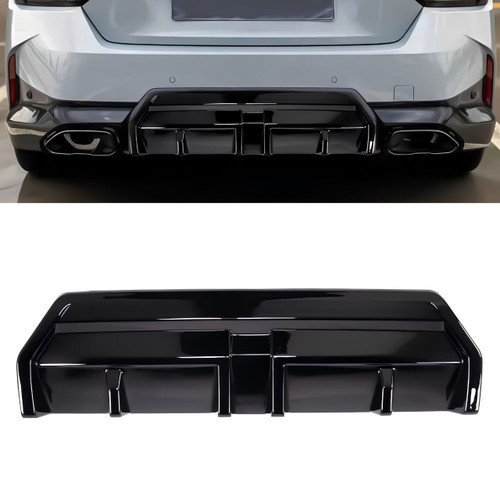 BMW G42 MP Style Gloss Black Rear Bumper Diffuser - Monaco Motorsports