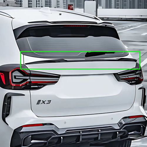 2022+ BMW X3 LCI & X3M (G01/F97) Carbon Fiber V Style Middle Spoiler