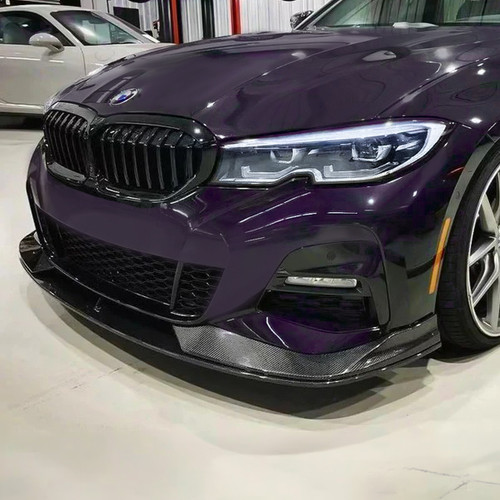 2019-2022  BMW 3 Series 330i/M340i G20 Carbon Fiber AC Style Front Lip with Splitters