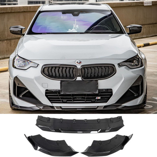 2022+ BMW G42 230i & M240i Carbon Fiber SQ Style Front Lip