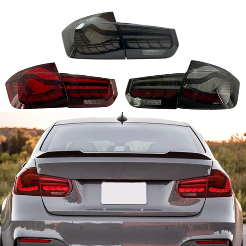 2012-2018 BMW M3/3 Series F80 F30 Dragon Scale GTS Style LED Tail Lights 2012-2018 BMW M3/3 Series F80 F30 Dragon Scale GTS Style LED Tail Lights