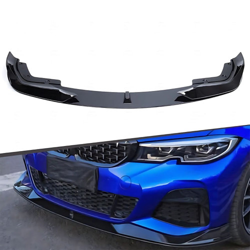 2019-2022 BMW G20 330i/M340i Gloss Black AC Style Front Lip