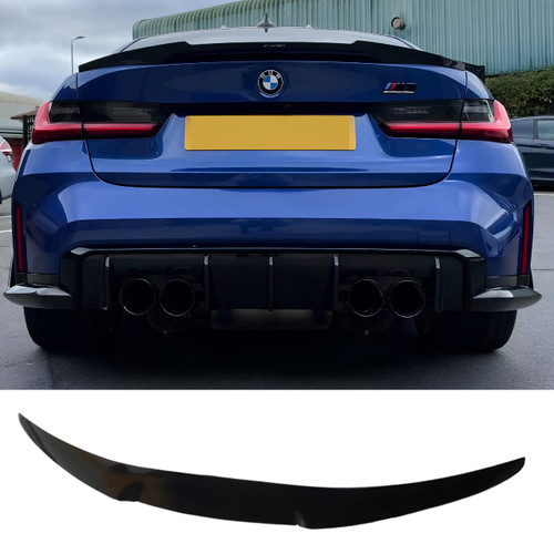 BMW M3/3 Series G80 G20 Gloss Black Rear Trunk Spoiler