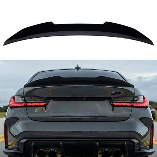 BMW M3/3 Series G80 G20 Gloss Black PSM Style Trunk Spoiler