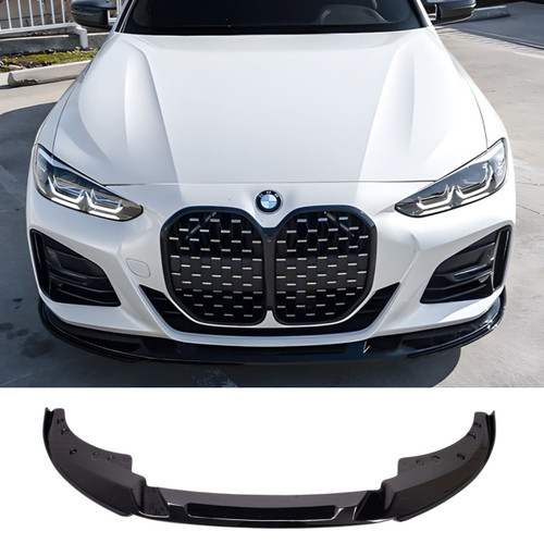 BMW G22/G23 430i M440i Gloss Black 3D Style Front Lip Set