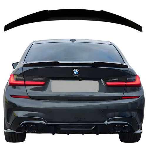 BMW M3/3 Series E92 Gloss Black M4 Style Trunk Spoiler