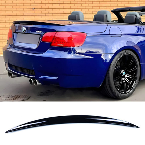 BMW M3/3 Series E93 Gloss Black Performance Style Trunk Spoiler
