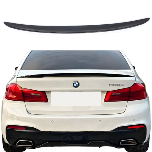 BMW F90 G30 M5/5 Series Gloss Black Performance Style Trunk Spoiler