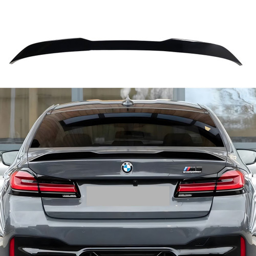 BMW F90 G30 M5/5 Series Gloss Black Pro Style Rear Trunk Spoiler