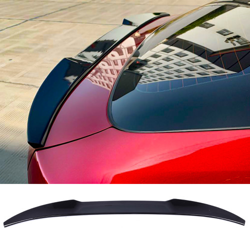 BMW X4 & X4M (G02 F98) Gloss Black V Style Trunk Spoiler