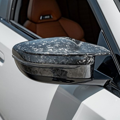 BMW M2 M3 M4 G80/G82/G83/G87 Forged Carbon Fiber Mirror Cover Replacements