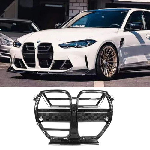 BMW G80/G82/G83 M3 M4 Carbon Fiber Carbon Fiber SQ-A Style Grilles
