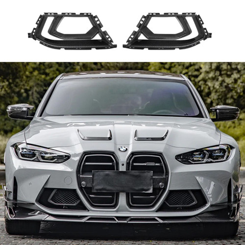 BMW G80/G82/G83 M3 M4 Carbon Fiber SQ Style Front Bumper Air Ducts