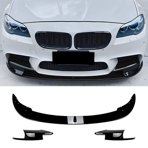 2012-2018 BMW 3 Series F30 Gloss Black M Performance Front Lip