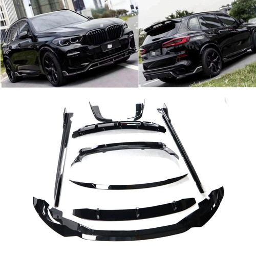 2019-2023 BMW X5 (G05) Gloss Black BK Style Full Body Kit