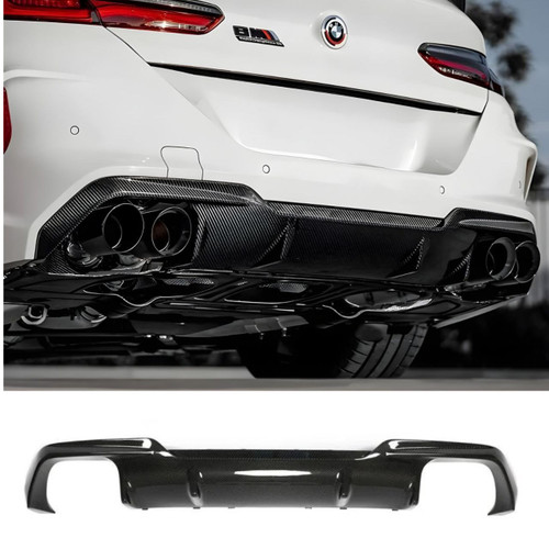 BMW M8 (F93) Carbon Fiber AC Style Rear Diffuser