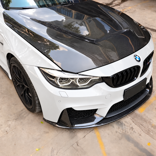 BMW M3 M4 F80/F82 Carbon Fiber GTS Style Vented Hood