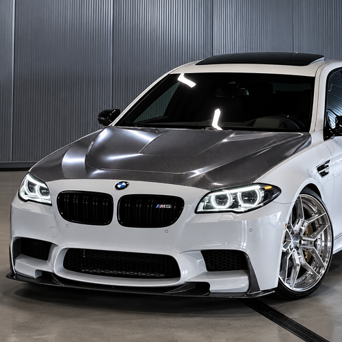BMW F10 M5/5 Series Carbon Fiber GTS Style Vented Hood