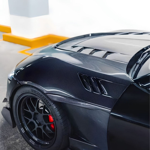 2020+ Toyota Supra MK5 A90/A91 Carbon Fiber VRS Style Vented Hood