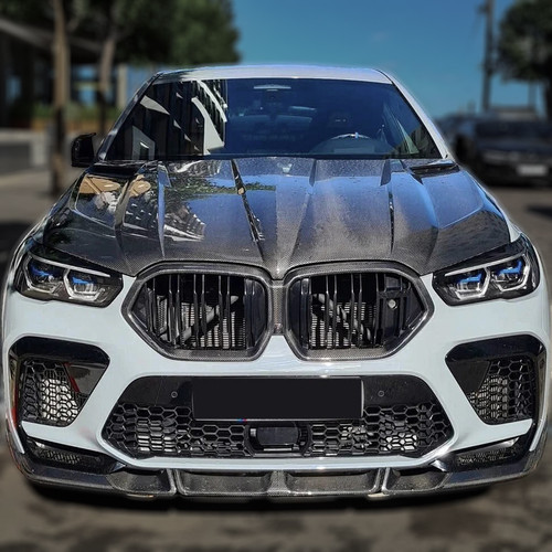 2019-2023 BMW X5 X6 (G05/G06) Carbon Fiber LD Style Vented Hood