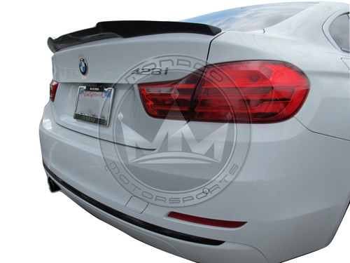 BMW 4 Series F32 Carbon Fiber M4 Style Trunk Spoiler