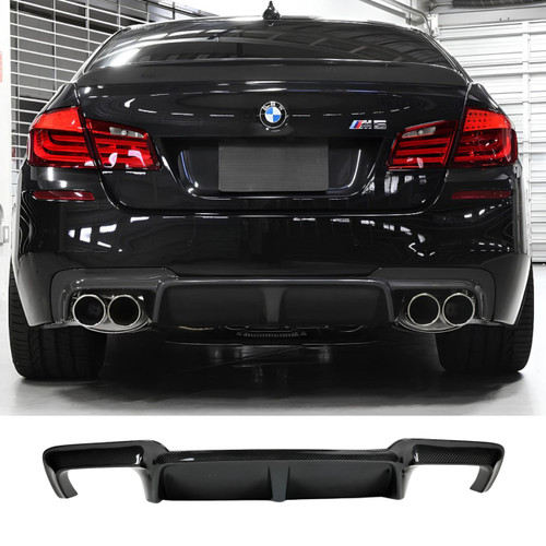 BMW F10 M5 Carbon Fiber 3D Style Diffuser