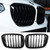 BMW G01 G02 F97 F98 X3 X4 X3M X4M Single Slat Kidney Grille Set