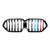 BMW X6 & X6M G06/F96 Single Slat Grilles (Gloss Black, Tri-Color, Carbon Fiber)