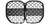 BMW G22/G23/G26 430i M440i Gloss Black Silver Diamond Front Kidney Grille