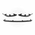 2022+ BMW G42 230i & M240i Carbon Fiber M Performance Style 3 Piece Front Lip Set
